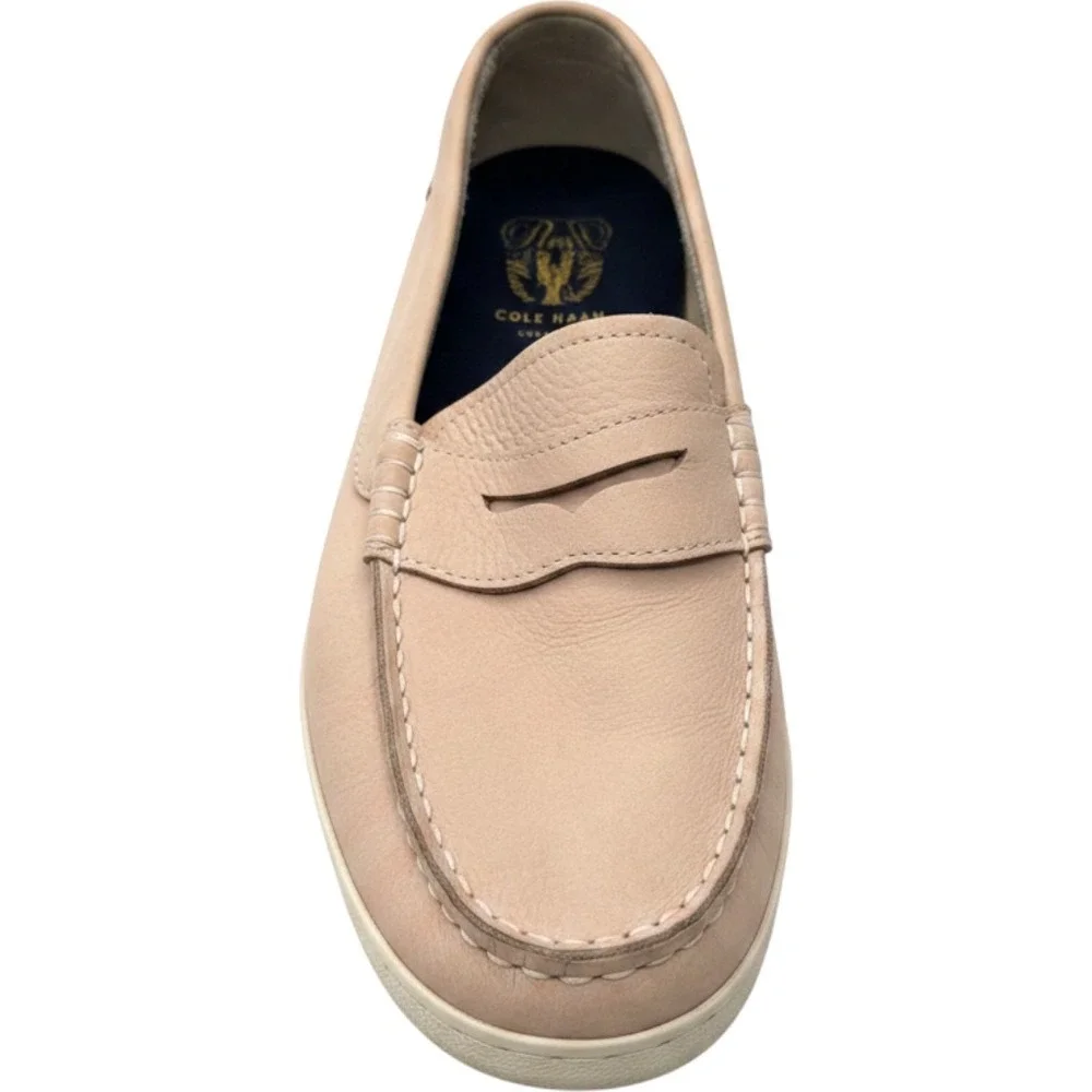Cole Haan Pinch Maine Classic Penny Loafers nude pink Leather Mens 10.5